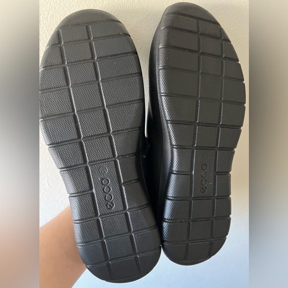 Ecco Women’s Shoes Lace up Flats Size 6 Color black - Picture 2 of 10